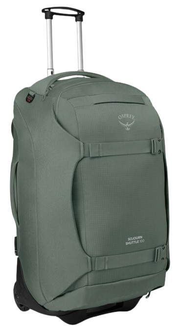 Osprey shuttle sales 100l wheeled luggage